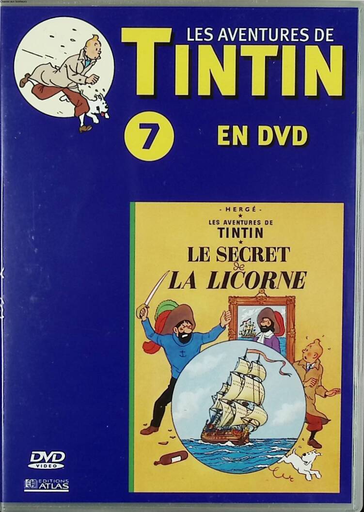 Tintin the Secret of the Unicorn - + booklet - DVD