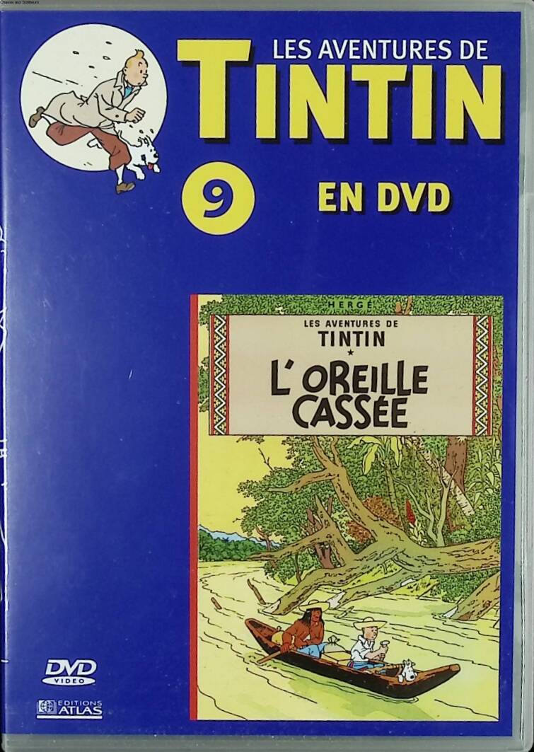 Tintin the Broken Ear - + booklet - DVD