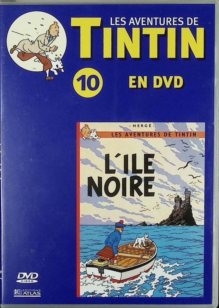 Tintin the Black Island - + booklet - DVD