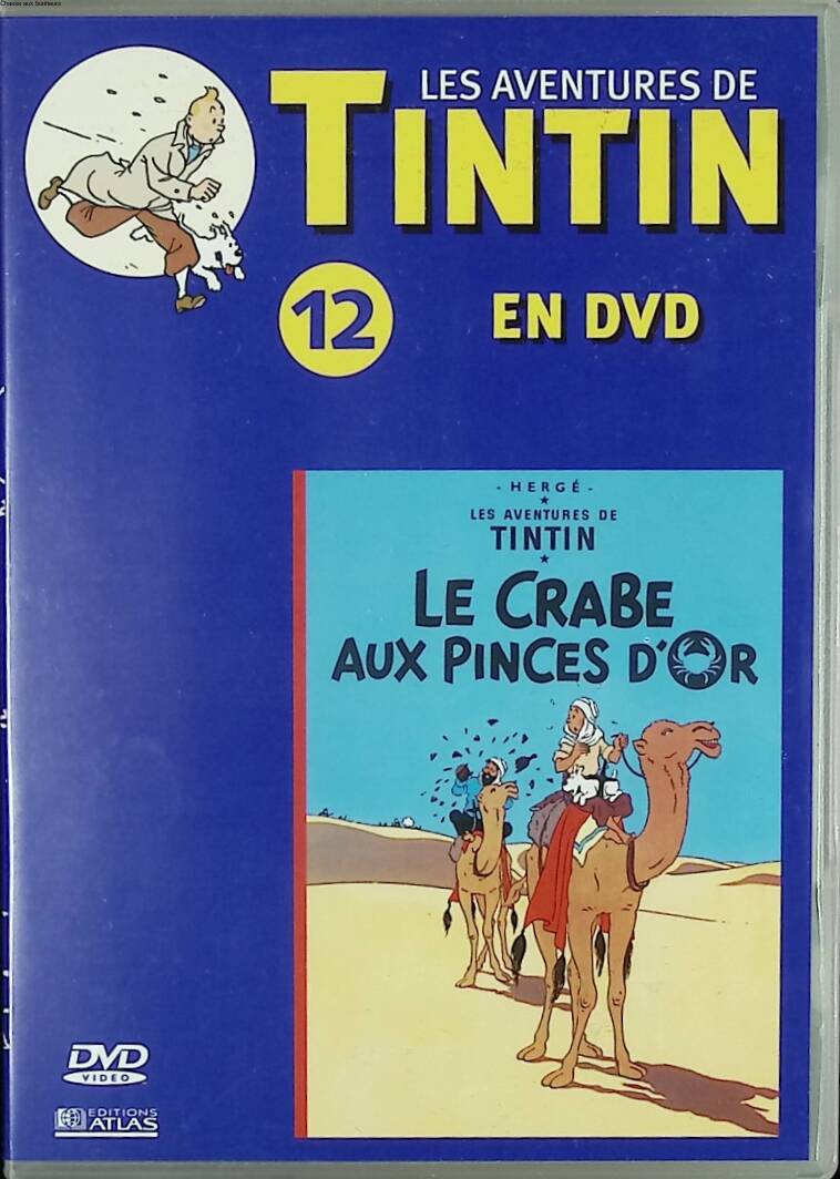 Tintin The Crab with the Golden Claws - + booklet - DVD