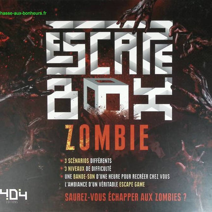 Escape Box Zombie - Brettspiel