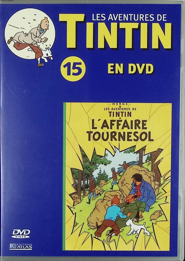 Tintin: The Sunflower Affair - + booklet - DVD