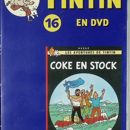 Tintin Coke in Stock - + booklet - DVD