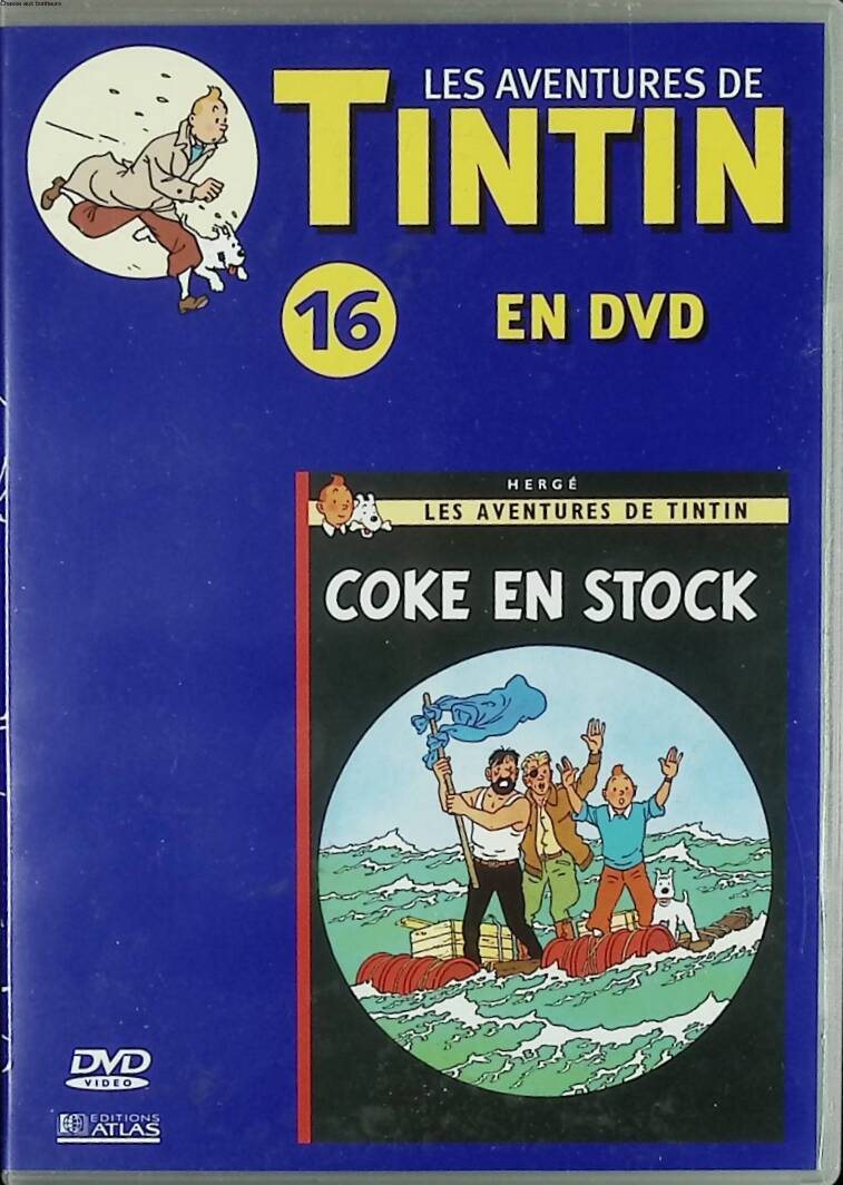 Tintin Coke in Stock - + booklet - DVD