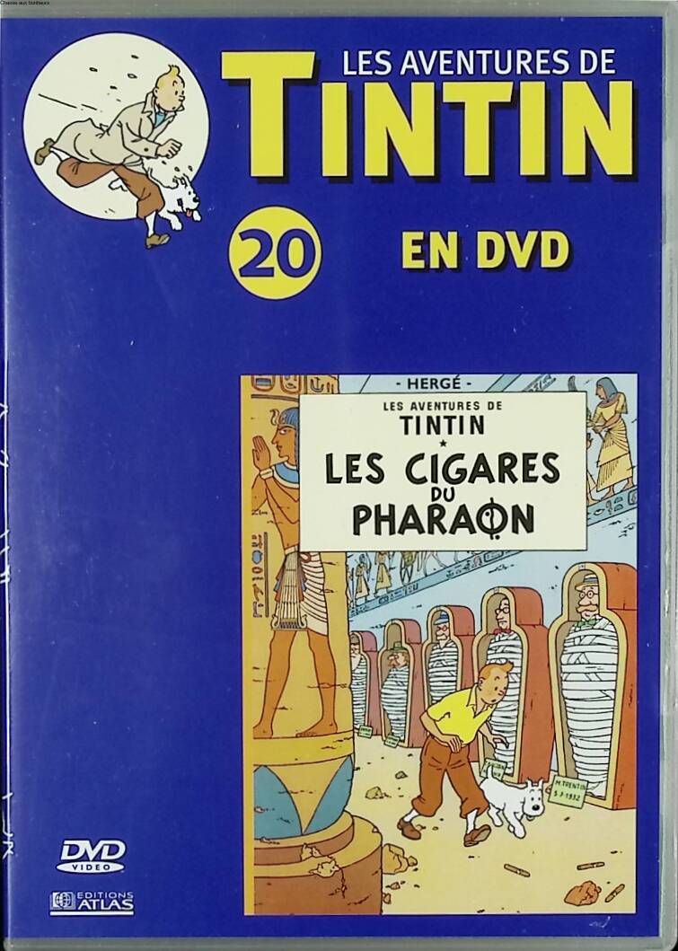 Tintin: Cigars of the Pharaoh - + booklet - DVD