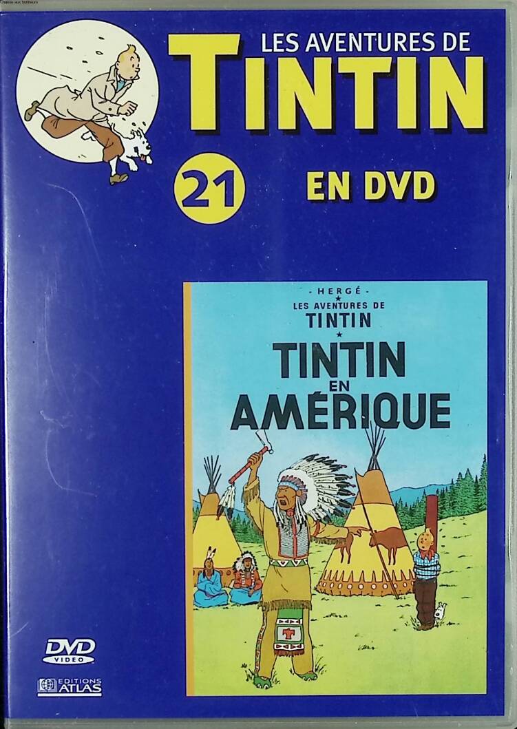 Tintin in America - + booklet - DVD