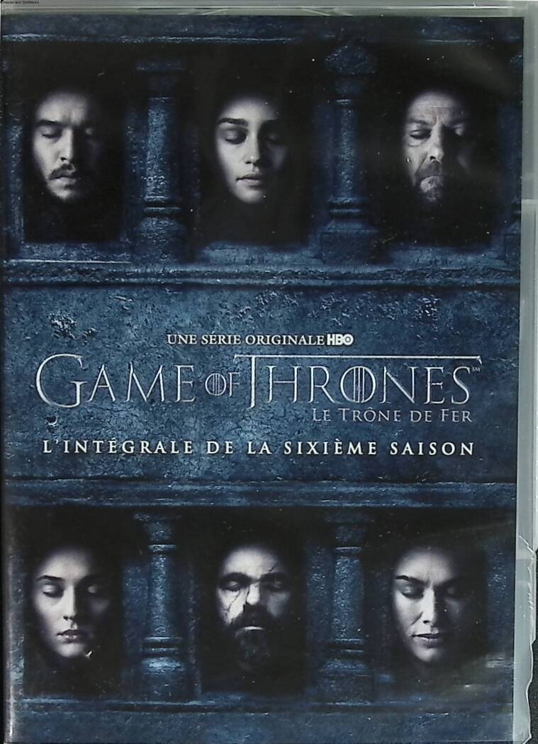 Game of Thrones (The Iron Throne) Complete Season 6 - Peter Dinklage - DVD