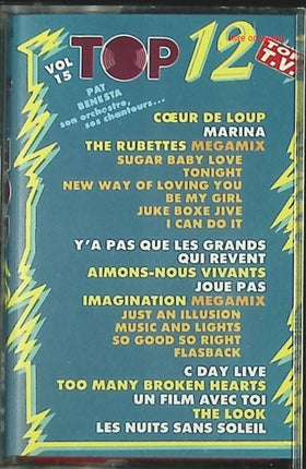 top 12 - volume 15 - Pat Benesta et son orchestre - cassette audio k7