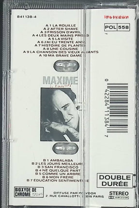 Bataclan 89 - Maxime Le Forestier - cassette audio k7