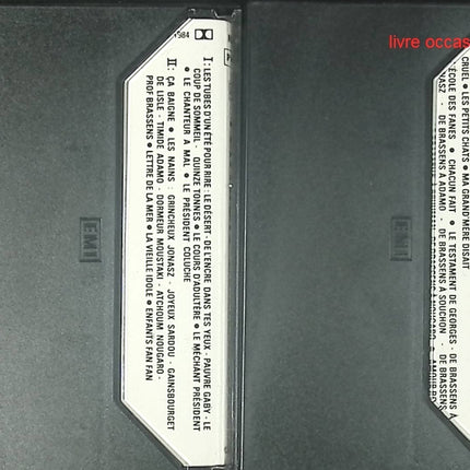 Olympia 1980 81 82 - Patrick Sébastien - cassette audio k7