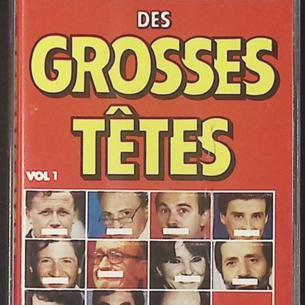 Les Histoires Salées Sucrées A L'Antenne volume 1 - Les Grosses Têtes - cassette audio k7