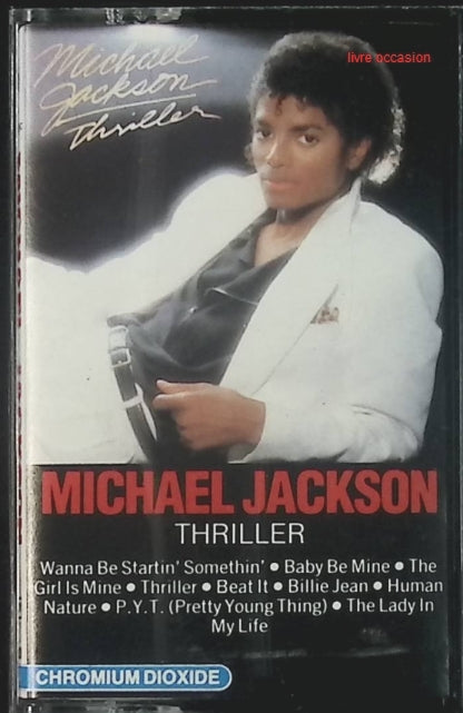 Thriller - Michael Jackson - cassette audio k7