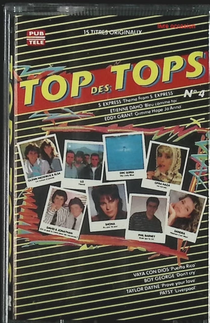 Top Des Tops N°4 - Artistes divers - cassette audio k7