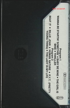 Thriller - Michael Jackson - cassette audio k7