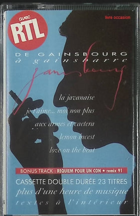 De Gainsbourg À Gainsbarre - Serge Gainsbourg - cassette audio k7