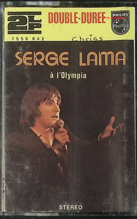 À L'Olympia - Serge Lama - cassette audio k7