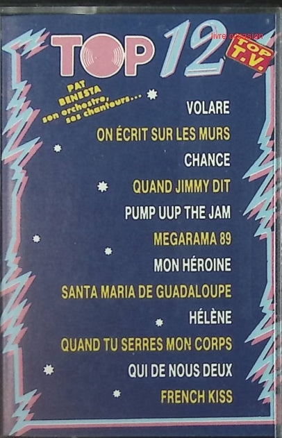 Top 12 - Top TV - Artistes divers - cassette audio k7