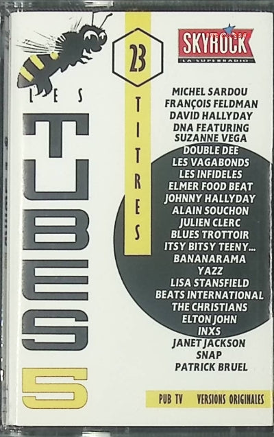 les Tubes 5 - Skyrock - Artistes divers - cassette audio k7