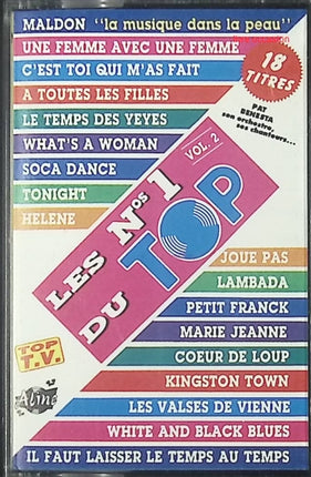 Les N° 1 du Top - Volume 2 - Artistes divers - cassette audio k7