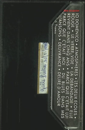 Sardou - Michel Sardou - cassette audio k7