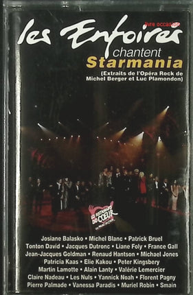 Les Enfoirés Chantent Starmania - Artistes divers - cassette audio k7