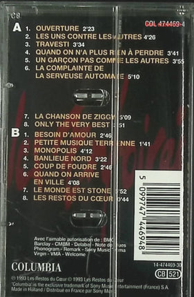 Les Enfoirés Chantent Starmania - Artistes divers - cassette audio k7