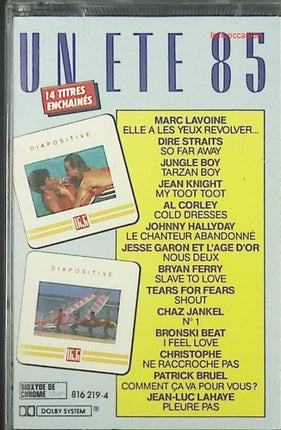 Un Été 85 - Artistes divers - cassette audio k7