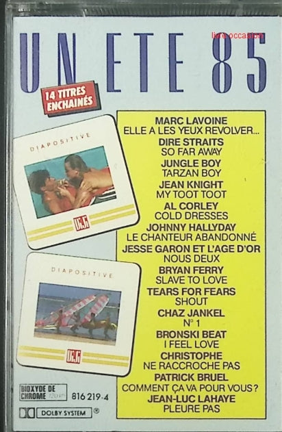 Un Été 85 - Artistes divers - cassette audio k7