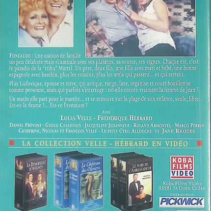 Un Mari C'est Un Mari - Louis Velle Frédérique Hébrard - cassette vidéo vhs K7