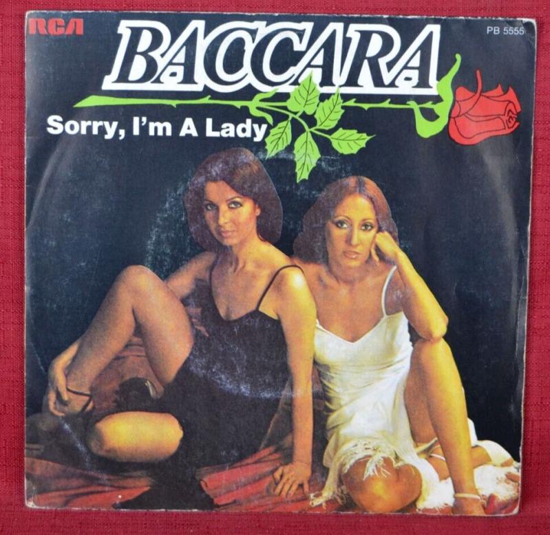 Sorry, ich bin eine Lady Baccarat – 45 U/min Vinyl-Schallplatte