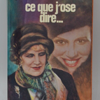 What I Dare to Say - Mary Marquet - book