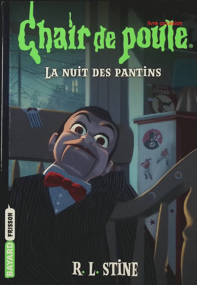 Chair de poule – Tome 2 - La nuit des pantins - R.L. Stine - livre