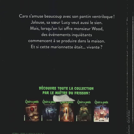 Chair de poule – Tome 2 - La nuit des pantins - R.L. Stine - livre