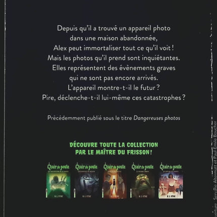 Chair de poule – Tome 3 - Photos maléfiques - R.L. Stine - livre