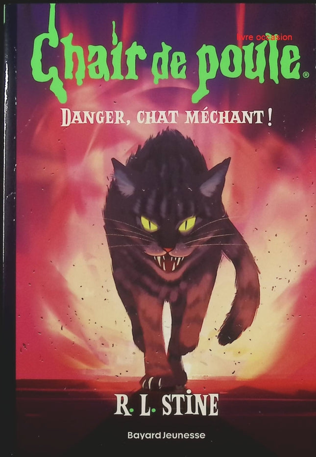 Chair de poule – Tome 15 - Danger, chat méchant ! - R.L. Stine - livre