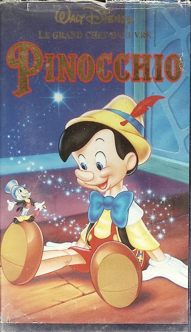Pinocchio - K7 VHS-Videokassette