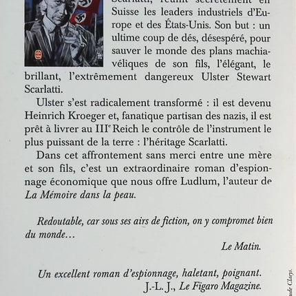 L'Héritage Scarlatti - Robert Ludlum - 2008 - livre