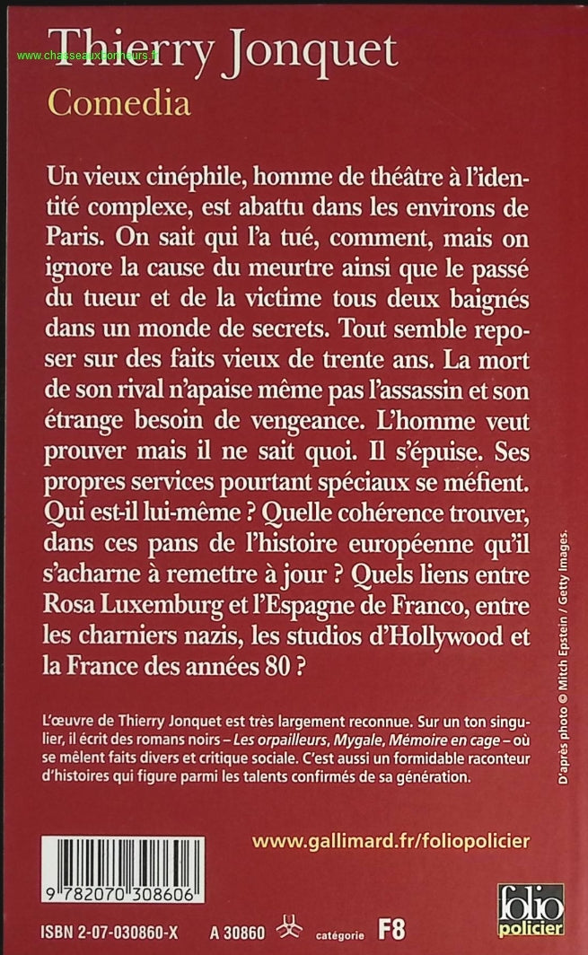 Comedia - Thierry Jonquet - livre