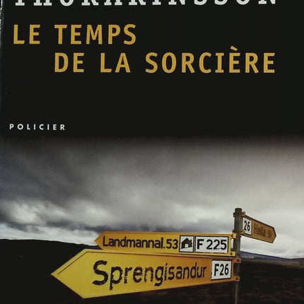 Le Temps de la sorcière - Arni Thorarinsson - livre