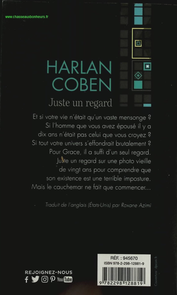 Juste un regard - Harlan Coben - livre
