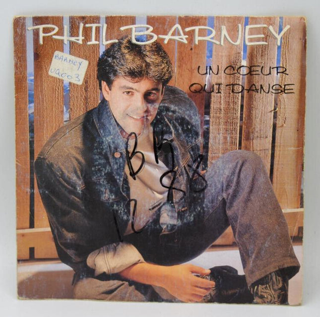 Phil Barney - Un coeur qui danse - T'es sublime - disque vinyle 45 tours