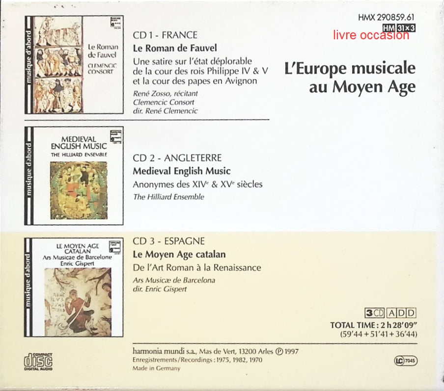 Scene Notebooks - Patricia Kaas - CD