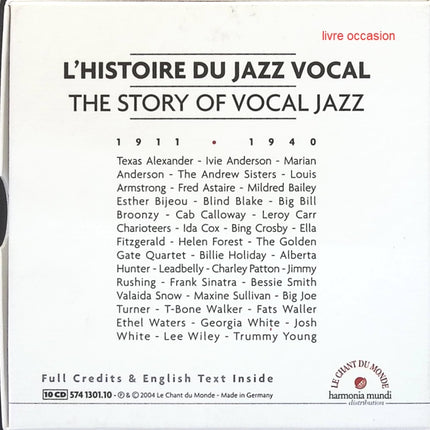 Scene Notebooks - Patricia Kaas - CD