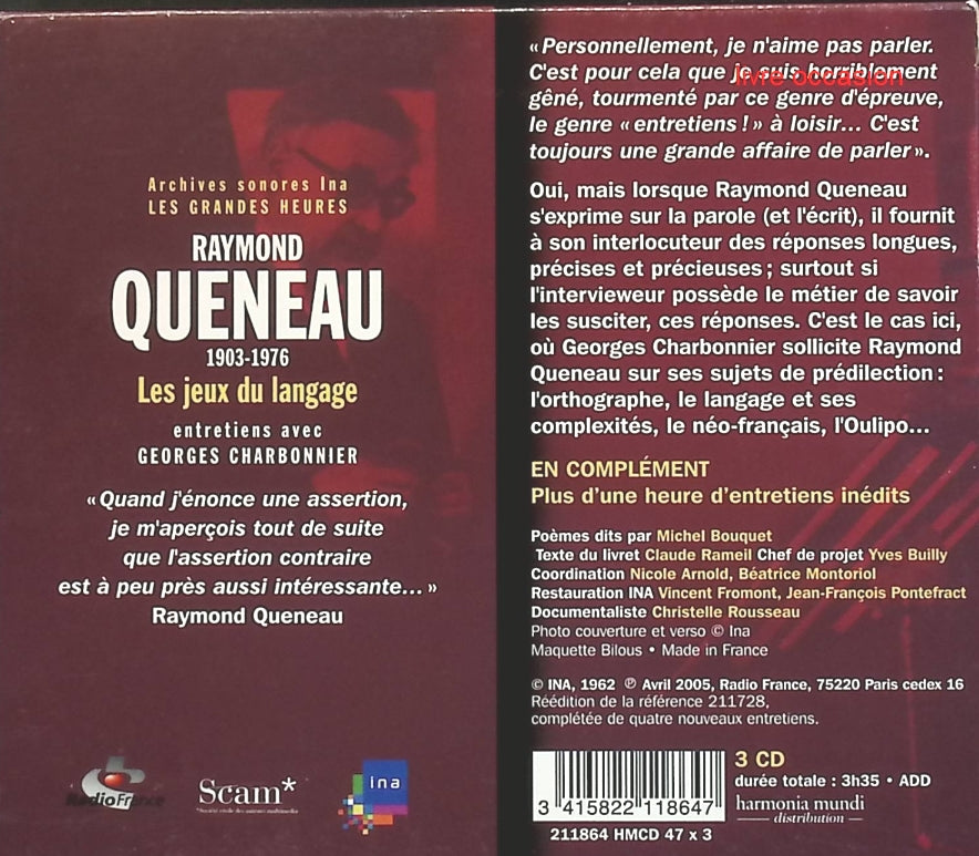 Scene Notebooks - Patricia Kaas - CD