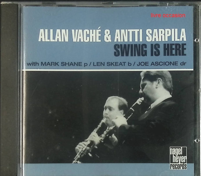 Swing is Here - Allan Vaché & Antti Sarpila - CD
