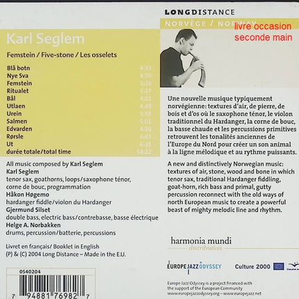 Scene Notebooks - Patricia Kaas - CD