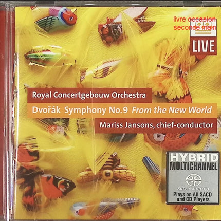 CD musique classique symphonie romantique – Dvořák Symphonie n°9 Du Nouveau Monde – Mariss Jansons Concertgebouw - Compact Discs - CD