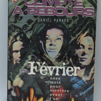 Compte à rebours - février - Daniel Parker - livre