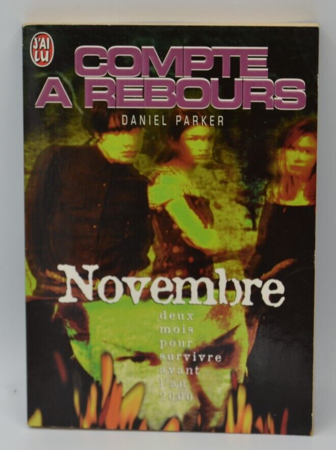 Compte à rebours - Novembre - Daniel Parker - livre