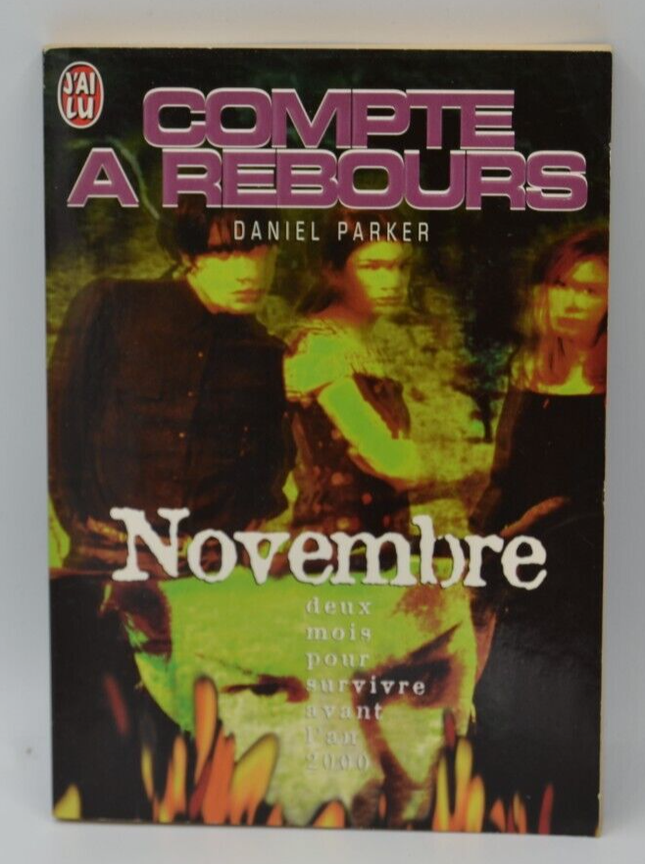 Countdown - November - Daniel Parker - book